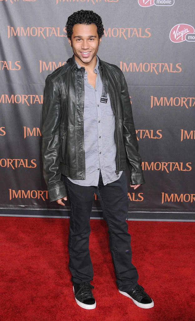 Immortals 2011 LA Premiere Corbin Bleu