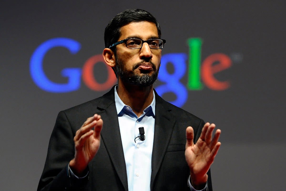 Sundar Pichai, senior vice president of Android, Chrome, and Apps (Manu Fernandez / AP)
