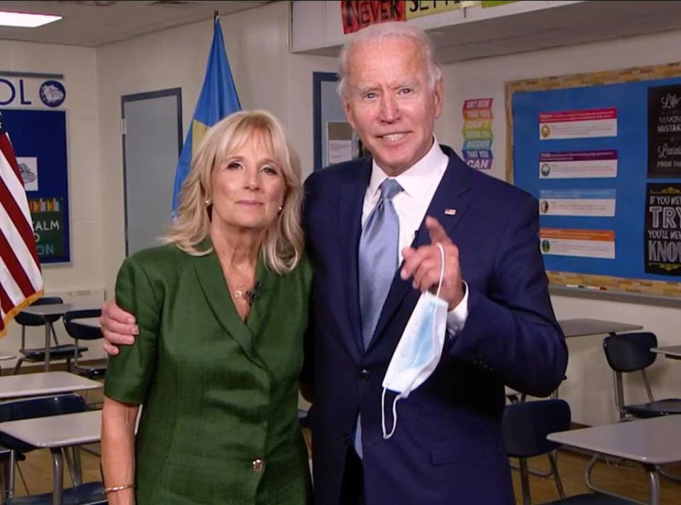 Joe Biden, Jill Biden, 2020