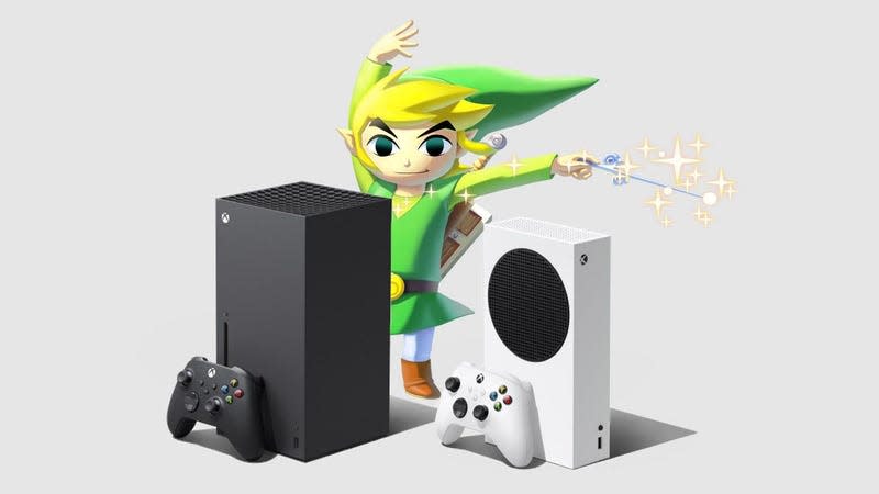 Toon Link wipes out emulation on the Xbox Series X/S. 