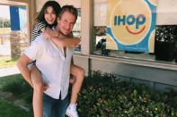 <p>Kaia est très proche de son père, l’homme d’affaires Rande Gerber. On trouve plusieurs photos de lui sur le compte Instagram de la jeune fille.<br>Crédit photo : Instagram Kaia Gerber </p>