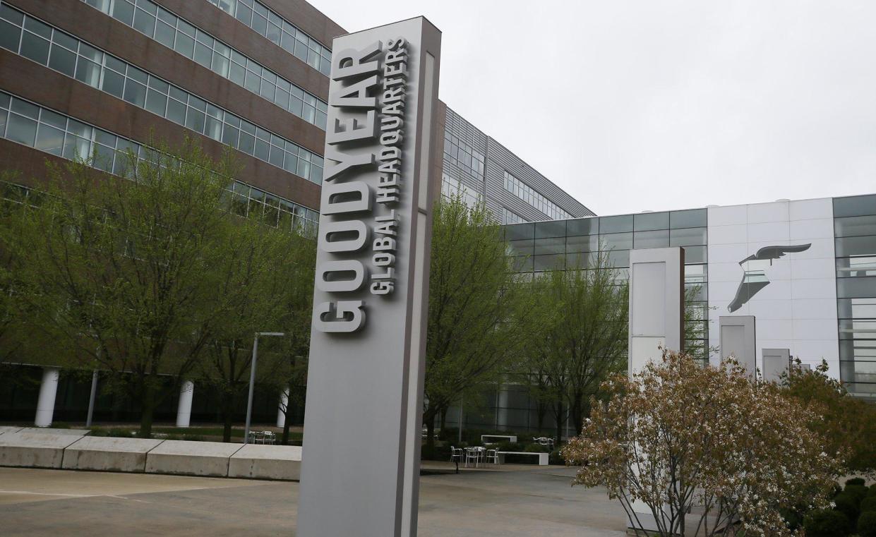 Goodyear headquarters on Innovation Way in Akron.