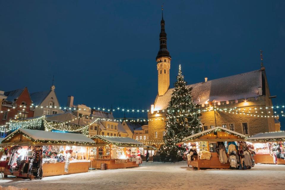 Tallinn claims that it was the first city in Europe to put up a Christmas tree in the town centre (Getty Images/iStockphoto)