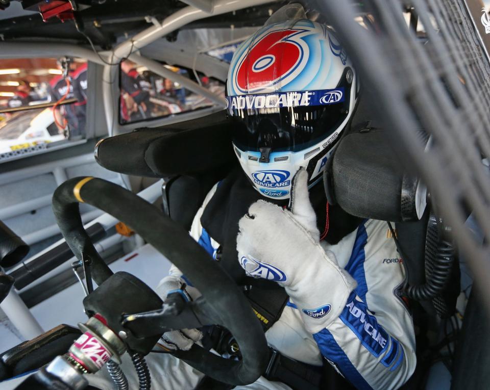 Trevor Bayne is 22nd in the points standings. (Getty)