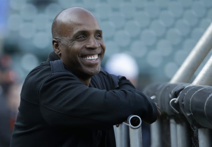 Barry Bonds has returned to the Giants. (AP Photo)