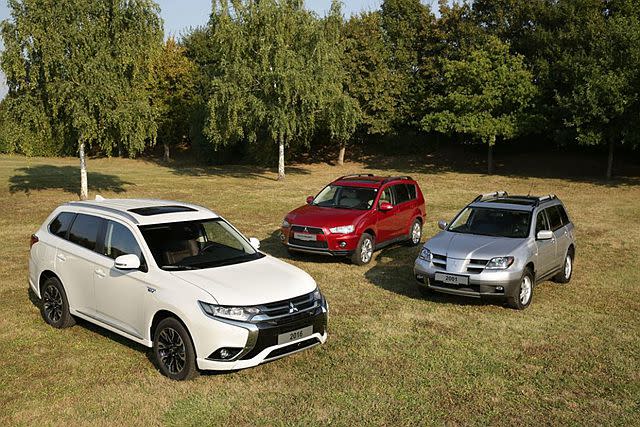 Mitsubishi Outlander 已經發展到第 3 世代，但日前傳出全新第 4 代新車，將會延後發表。圖片/Mitsubishi