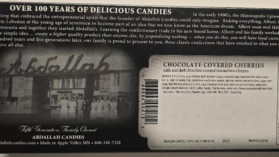 PHOTO: Abdallah Candies of Apple Valley, Minnesota, voluntarily recalled a limited quantity Sea Salt Almond Alligators due to an incorrect ingredient label. (FDA)