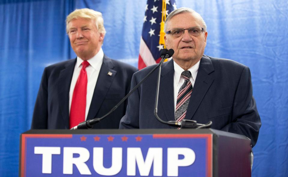 Joe Arpaio Donald Trump