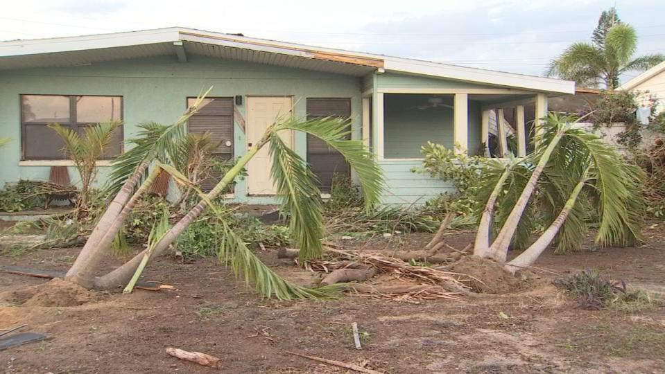 Some Brevard County residents are cleaning up storm damage after a possible tornado came through their neighborhood Wednesday evening.