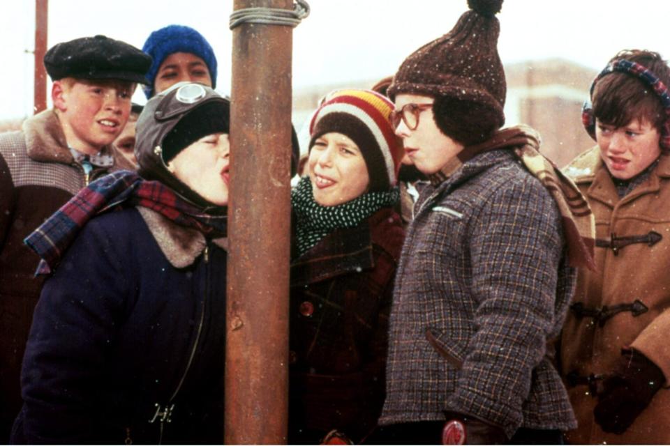 A CHRISTMAS STORY, Scott Schwartz, R.D. Robb, Peter Billingsley, 1983