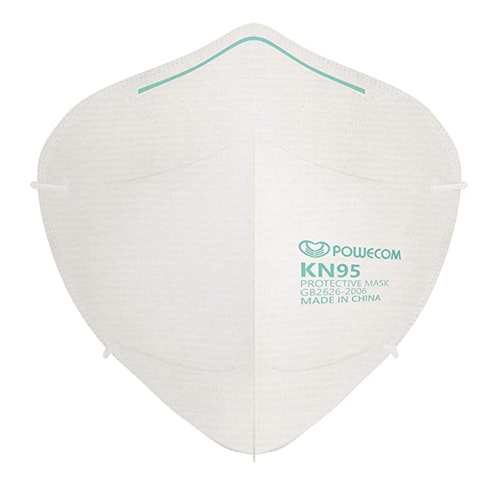 Powecom KN95 Face Mask on FDA List, 10 Pack Disposable Masks
