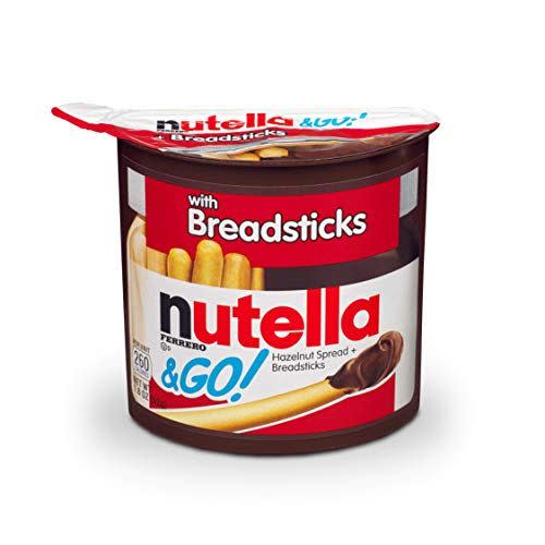 4) Chocolate Hazelnut Spread with Breadsticks