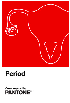 Pantone Period has been inspired by periods and designed to help tackle menstruation stigma. (Pantone/INTIMA)