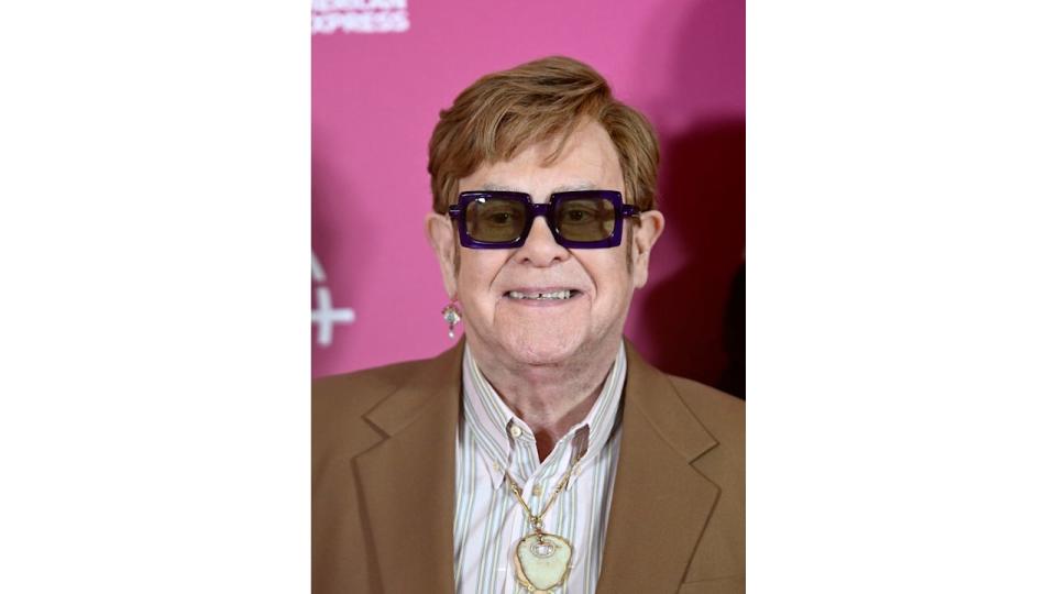  Elton John attends the "Elton John: Never Too Late" Headline Gala during the 68th BFI London Film Festival at The Royal Festival Hall