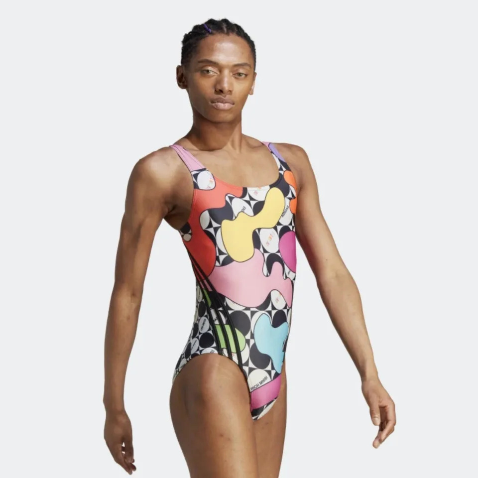 The swimsuit was launched as part of the brand’s Pride Rich Mnisi collection - ADIDAS