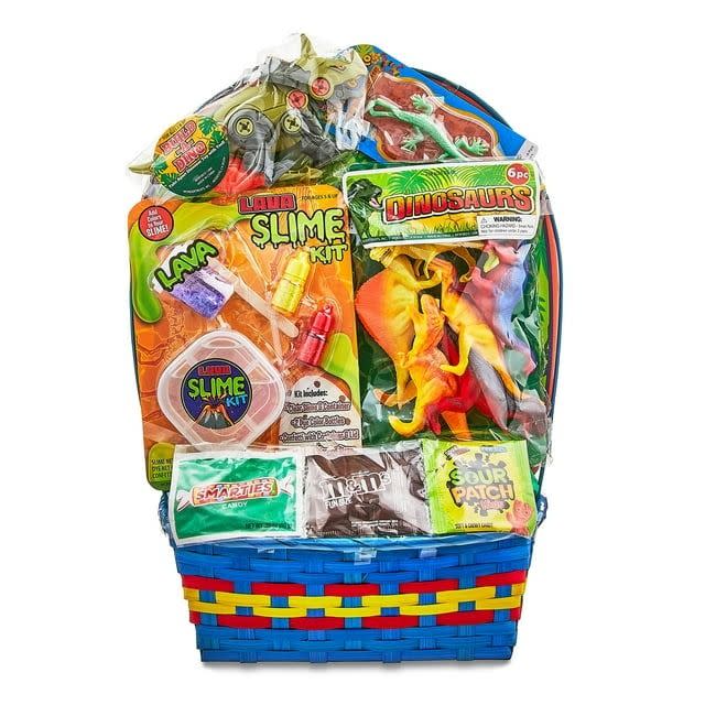 <p><a href="https://go.redirectingat.com?id=74968X1596630&url=https%3A%2F%2Fwww.walmart.com%2Fip%2FWondertreats-Easter-Basket-Gift-Set-Dinosaur-Playset-and-Candies%2F5020133620&sref=https%3A%2F%2Fwww.bestproducts.com%2Fparenting%2Fkids%2Fg60212603%2Fpremade-easter-baskets-2024%2F" rel="nofollow noopener" target="_blank" data-ylk="slk:Shop Now;elm:context_link;itc:0;sec:content-canvas" class="link ">Shop Now</a></p><p>Dinosaur Easter Basket</p><p>walmart.com</p><p>$20.00</p>