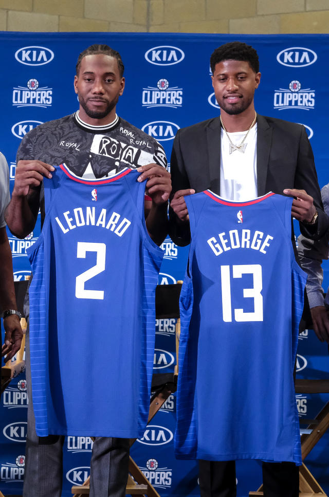 Kawhi Leonard, Paul George want to make history for Clippers - The San  Diego Union-Tribune