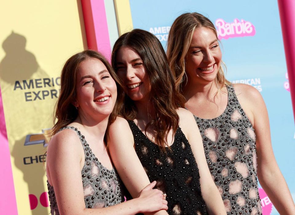 Days are Back: Alana Haim, Danielle Haim and Este Haim (AFP via Getty Images)