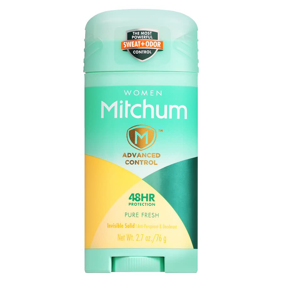 <p><a href="https://go.redirectingat.com?id=74968X1596630&url=https%3A%2F%2Fwww.target.com%2Fp%2Fmitchum-women-s-advanced-control-anti-perspirant-deodorant-pure-fresh-2-7-oz%2F-%2FA-13197323&sref=https%3A%2F%2Fwww.harpersbazaar.com%2Fbeauty%2Fhealth%2Fg46075752%2Fbest-deodorants-for-women%2F" rel="nofollow noopener" target="_blank" data-ylk="slk:Shop Now;elm:context_link;itc:0;sec:content-canvas" class="link rapid-noclick-resp">Shop Now</a></p><p>Advanced Control Solid Anti-Perspirant Deodorant</p><p>target.com</p><p>$4.79</p><span class="copyright">Target</span>