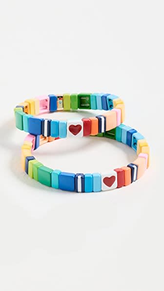 <p><a href="https://go.redirectingat.com?id=74968X1596630&url=https%3A%2F%2Fwww.shopbop.com%2Fmommy-rainbow-hearts-bracelet-set%2Fvp%2Fv%3D1%2F1556335657.htm&sref=https%3A%2F%2Fwww.seventeen.com%2Flife%2Ffriends-family%2Fg30140775%2Fgifts-for-mom-from-daughter%2F" rel="nofollow noopener" target="_blank" data-ylk="slk:Shop Now;elm:context_link;itc:0;sec:content-canvas" class="link ">Shop Now</a></p><p>Mommy & Me Rainbow Hearts Bracelet Set</p><p>$150.00</p><p>shopbop.com</p>