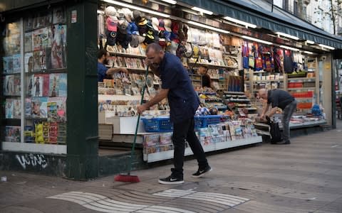 Las Ramblas Barcelona terror attack  - Credit: Getty 