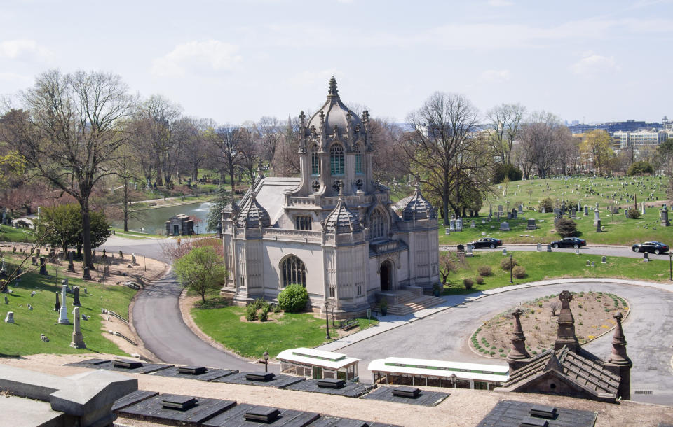 <p>Esta es la capilla de Green-Wood, inaugurada en 1911 y diseñada por la misma empresa que se encargó de la Estación Central de Nueva York. (Foto: Wikimedia Commons). </p>