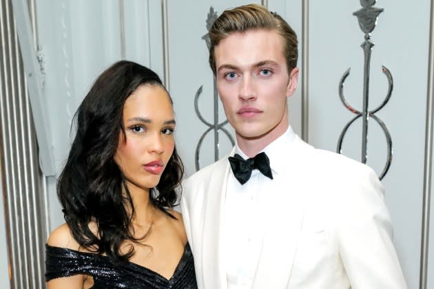 Nara and Lucky Blue Smith in 2022.  - Credit: Getty Images