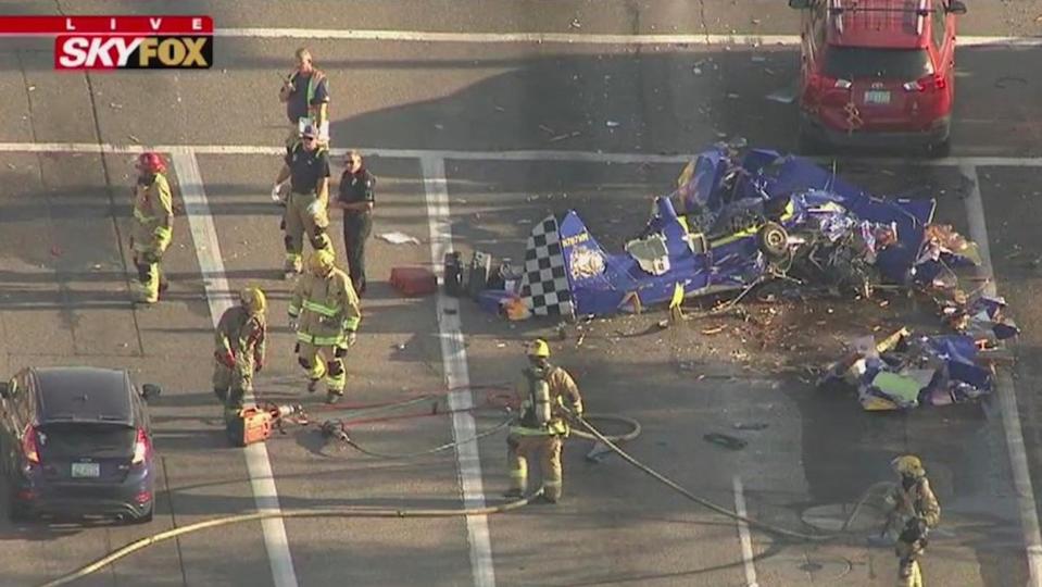 Arizona plane crash: One dead after aircraft hits Phoenix roadway intersection