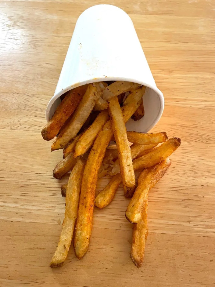 Five Guys Cajun fries