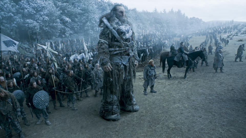 Giants, seen here at The Battle of the Bastards, were once common sights in Westeros. (HBO)