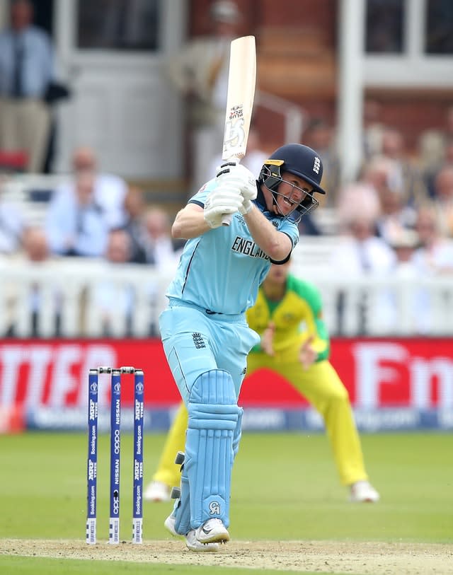 England’s Eoin Morgan made just four against Australia