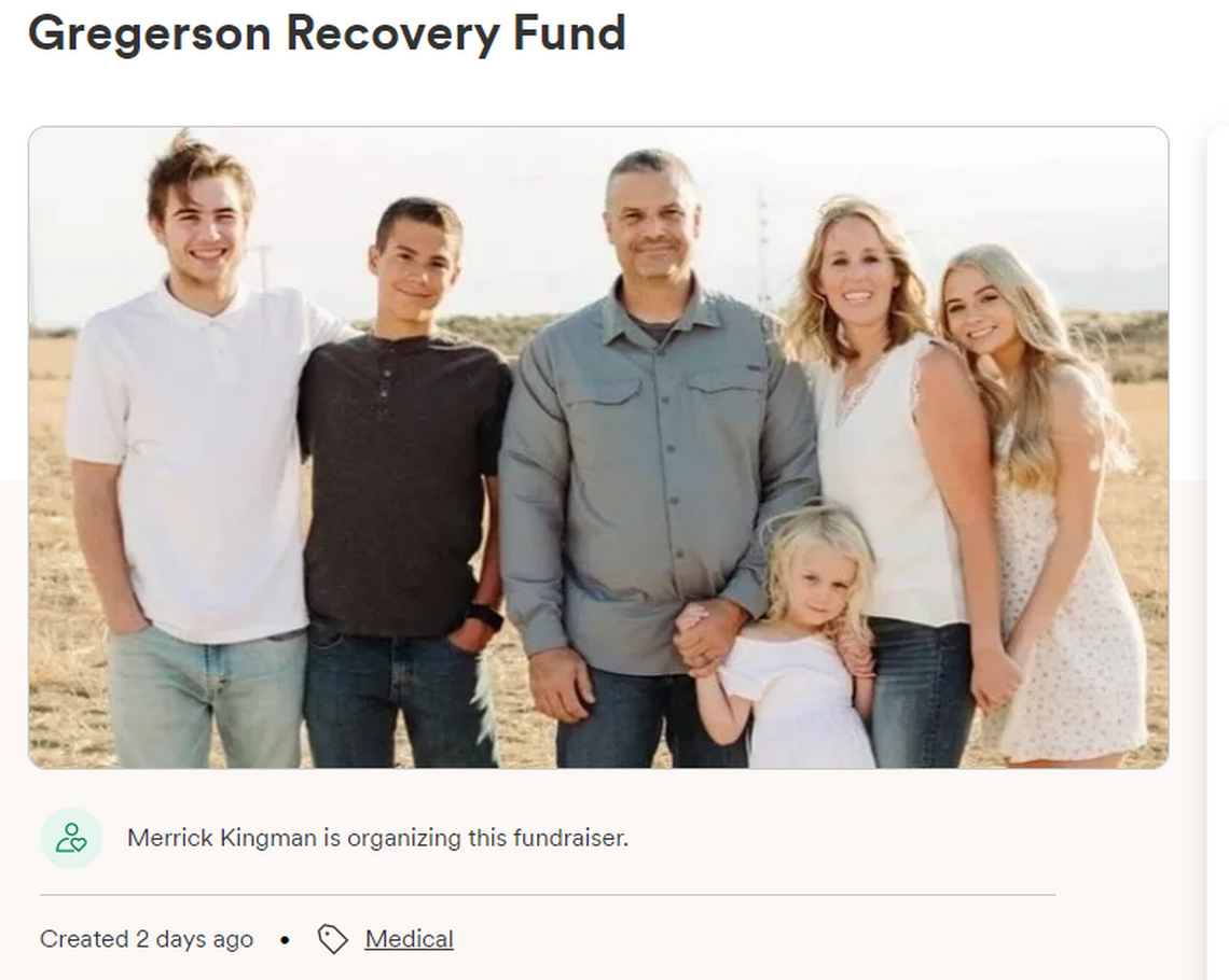 A GoFundMe fundraiser was started after Christin Gregerson and her son Hunter, 15, were attacked by a pack of dogs near their Prosser area home in April. Courtesy GoFundMe