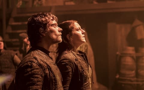 Alfie Allen and Gemma Whelan - Credit: HBO