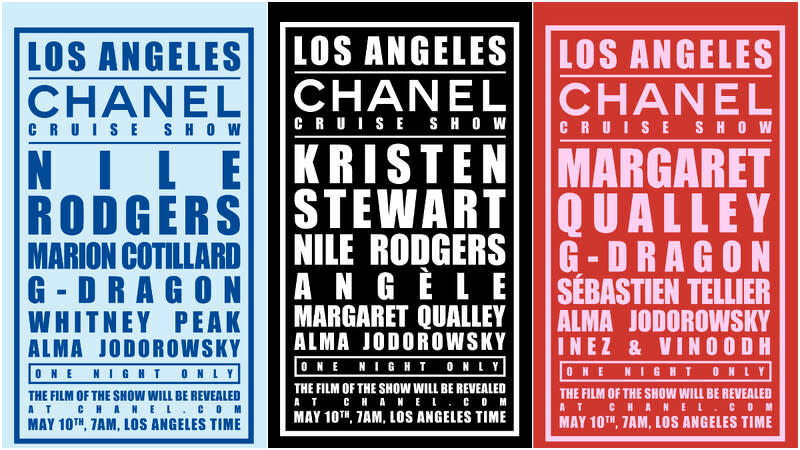 今年，Chanel 飛往美國 L.A.舉辦2023/24 Cruise 度假系列時裝秀
