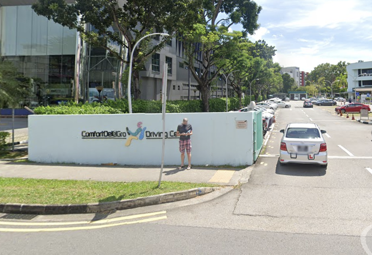 ComfortDelGro Driving Centre at Ubi. (SCREENSHOT: Google Maps)