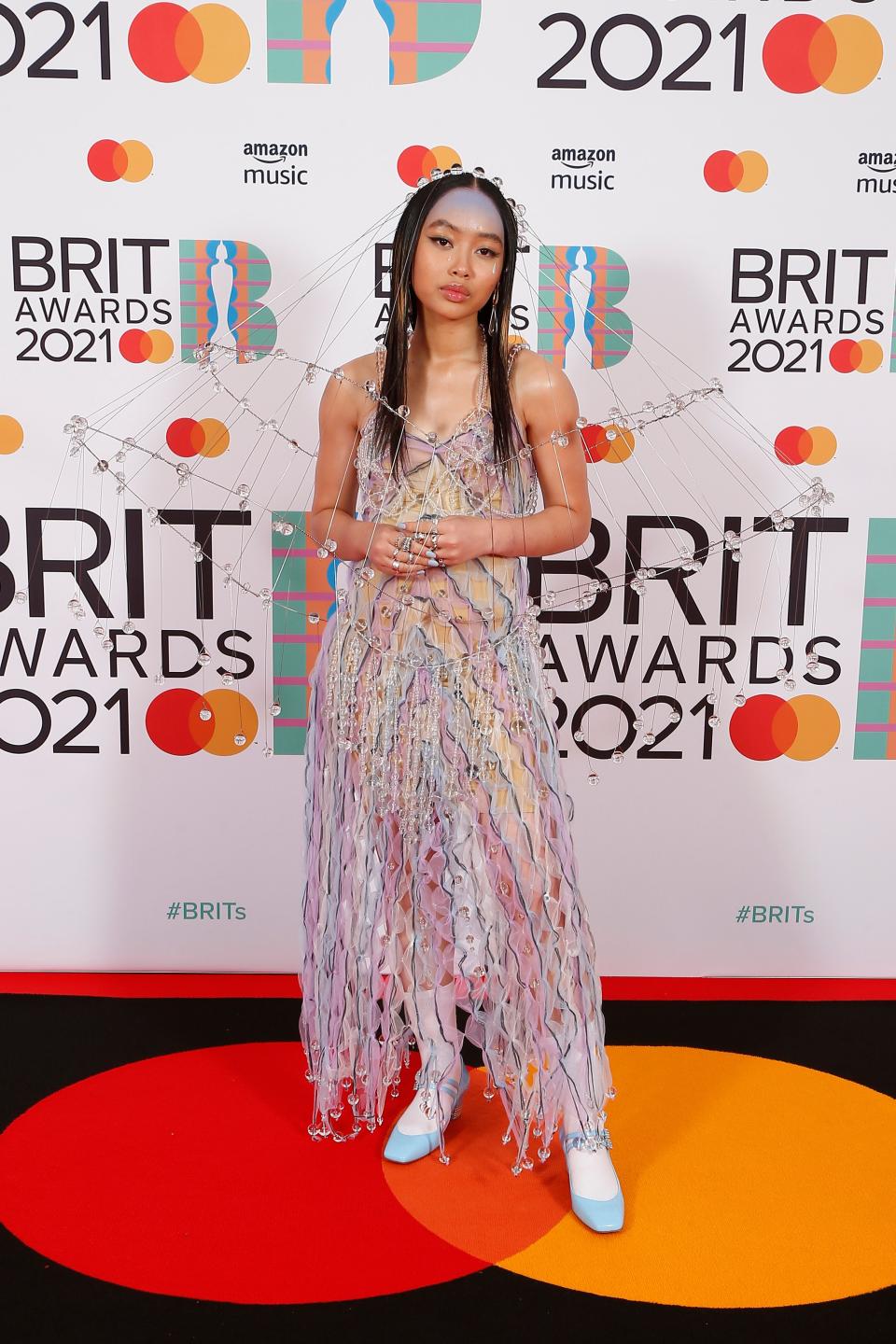 <h1 class="title">The BRIT Awards 2021 - VIP Arrivals</h1><cite class="credit">JMEnternational/Getty Images</cite>