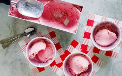 strawberry ice cream - Credit: Haarala Hamilton