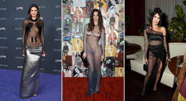 The Naked Dress Trend of 2023 Is a Celebrity Favorite