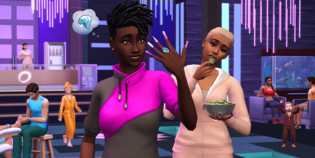 the sims 4 spa day refresh