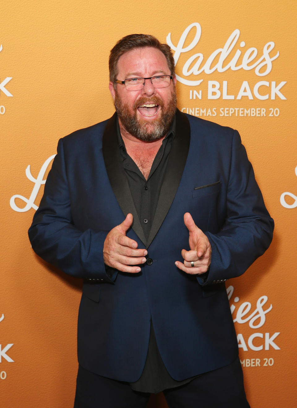 The portrait's muse was judge Shane Jacobson. Photo: Getty Images