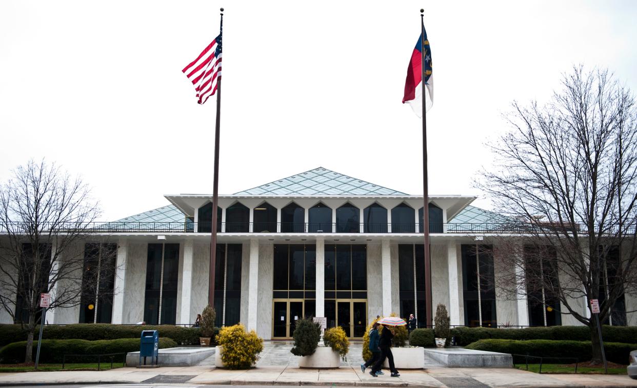 The Legislative Building of the North Carolina General Assembly in Raleigh.