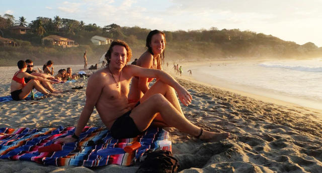 Chris Lightfoot and Mandy Flack last year packed up their lives in Sydney for a new adventure in Canada. Image: Supplied