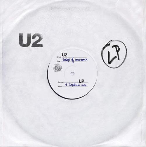 Album cover for U2's Songs of Innocence