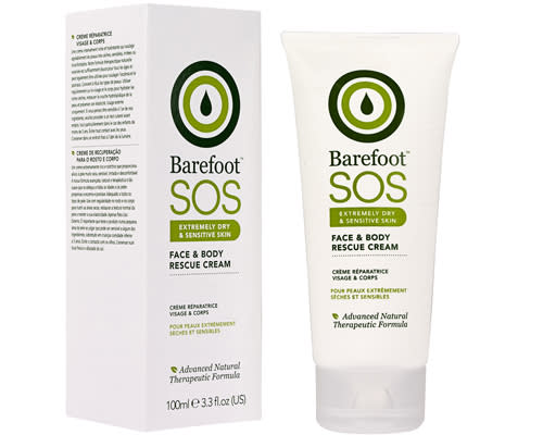 <b><a href="http://www.barefoot-botanicals.com/sos.aspx" rel="nofollow noopener" target="_blank" data-ylk="slk:Barefoot SOS Face & Body Rescue cream, from £5.95;elm:context_link;itc:0;sec:content-canvas" class="link ">Barefoot SOS Face & Body Rescue cream, from £5.95</a></b><br>Our skin takes around six weeks to get used to the changes in the environment – the cold setting in and central heating being turned up. During that time, solve flare ups of sore, itchy or flaky skin with this award winning rescue cream. It’s contains natural active ingredients and makes a good alternative to paraffin-based emollients and is even suitable for eczema and psoriasis sufferers.