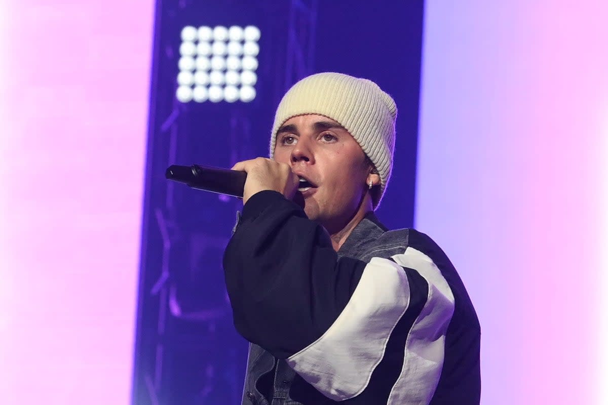 Justin Bieber officially cancels remainder of Justice world tour (PA) (PA Archive)