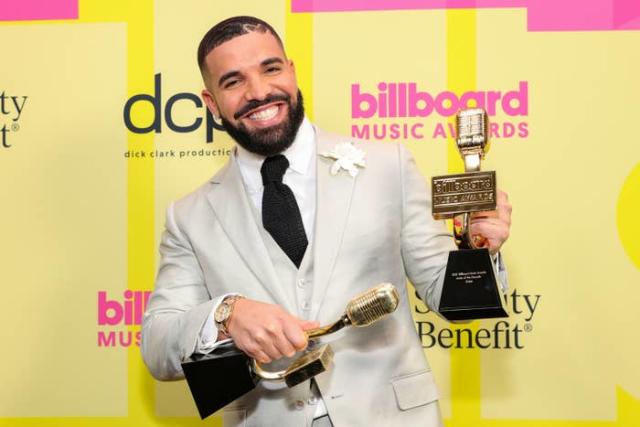 Drake looks luxurious in a fur coat as he continues his birthday