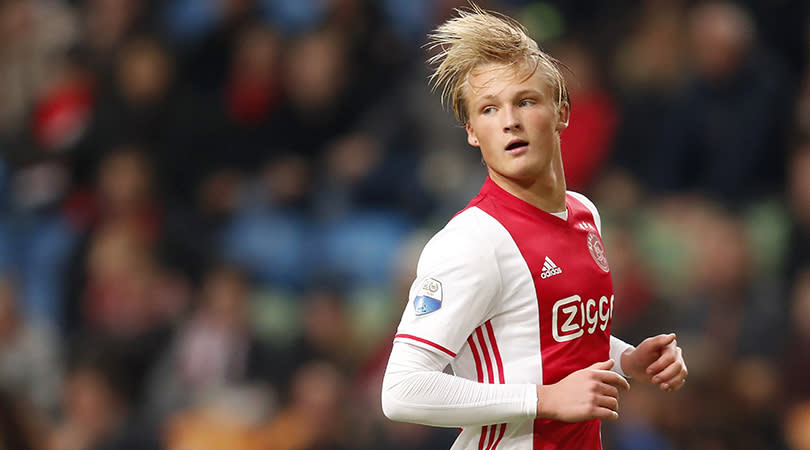 Ajax starlet Kasper Dolberg has told FourFourTwo that talk of him moving to the Premier League is too soon.