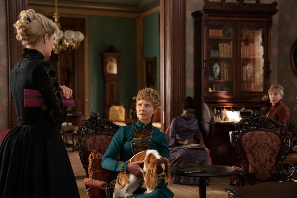 The Gilded Age, from Julian Fellowes - the creator of Downton Abbey - airs on Sky (HBO/Sky)