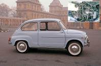 <p>If ever an engine was hidden in plain sight, it was the 100 Series. The little four-cylinder unit – so unassuming that you might never have been aware of it until now – made its debut in the Fiat 600 in 1955, and went on to be used, in capacities from <strong>0.6</strong> to <strong>1.0 litres</strong>, in a quite staggering number of other small Fiats, as well as in Autobianchis, Lancias, Seats and Yugos.</p><p>Strictly speaking, it was replaced in 1985 by the Fully Integrated Robotised Engine (<strong>FIRE</strong>), but it continued to be churned out for many years after that.</p>