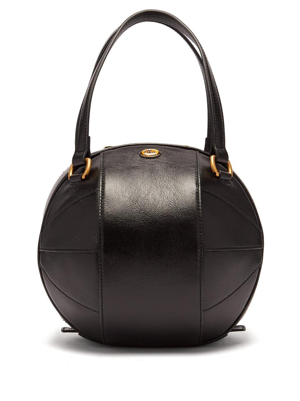 Gucci leather football bag (£1,420)